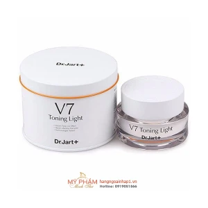 Kem dưỡng trắng da toàn thân V7 Toning Light loại tròn 50ml - Hàn Quốc