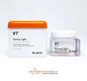 Kem dưỡng trắng da toàn thân V7 Toning Light loại vuông 50ml - Hàn Quốc