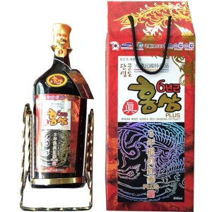 Nước Hồng Sâm Đông Trùng Hạ Thảo Hàn Quốc 6 Tuổi Bio Gold - chai 3000ml