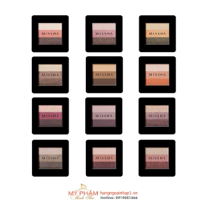 Phấn mắt MISSHA TRIPLE SHADOW Hàn Quốc