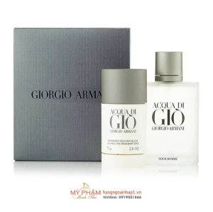 Set nước hoa nam Acqua Di Gio 100ml 15ml - Ý