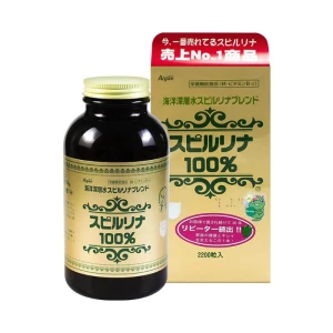 JAPAN ALGAE Tảo xoắn SPIRULINA 2200 viên của Nhật Bản