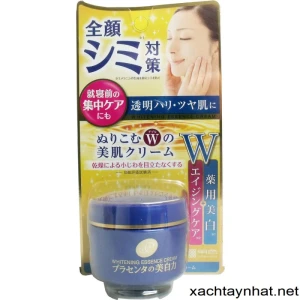 Kem dưỡng Meishoku Whitening Essence Cream Placenta Nhật Bản
