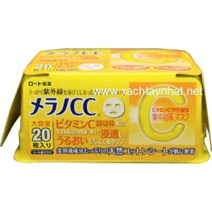 Mặt nạ CC Melano vitamin C làm trắng trị thâm nám
