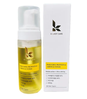 Nước hoa hồng K Lady Care Bakuchiol Propolis 50 Ampoule Toner 150ml