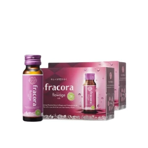 Nước uống Collagen Fracora Flowage Rich Nhật Bản 10 chai x 50ml