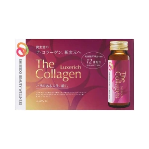 Nước uống The Collagen Shiseido Luxerich Nhật Bản 10 chai 50ml