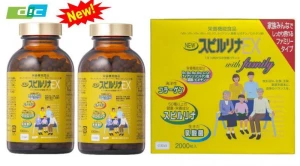 Tảo vàng Spirulina EX DIC, Tảo xoắn Nhật Bản cao cấp