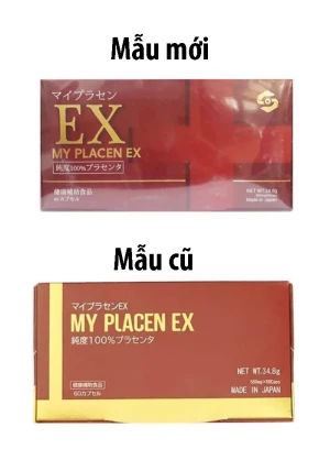 Viên Nhau Thai Tươi My Placen EX Nhật Bản chính hãng 60 viên