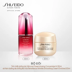 BỘ 2 SERUM CHỐNG LÃO HOÁ MẶT VÀ MẮT SHISEIDO ULTIMUNE
