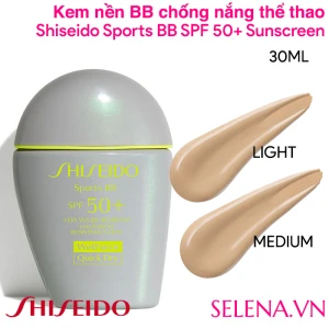 KEM NỀN BB CHỐNG NẮNG SHISEIDO SPORTS BB SPF 50+ SUNSCREEN 30ML