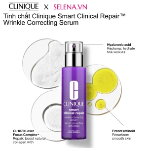 TINH CHẤT CLINIQUE SMART CLINICAL REPAIR WRINKLE CORRECTING SERUM