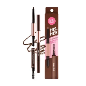 Chì Kẻ Mày 3 in 1 Cathy Doll His & Her Cushion Evebrow Pencil