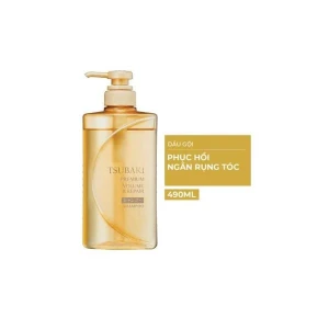 Dầu Gội Phục Hồi Hư Tổn Bồng Bềnh Giảm Gãy Rụng Tsubaki 490ml