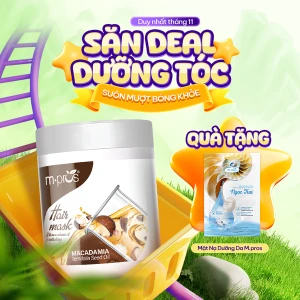 Hấp Dầu Hồi Sinh Macadamia Oil M.pros 600g