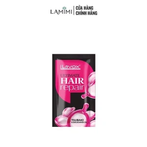 Hấp Dầu Phục Hồi Tóc Tsubaki & Macadamia Oil Lavox