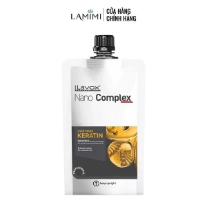 Mặt Nạ Dưỡng Tóc Keratin Nano Lavox 150ml