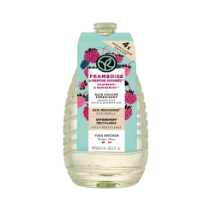 Sữa Tắm Dạng Gel Hương Mâm Xôi Đỏ & Bạc Hà Yves Rocher Chai Refill 600ML