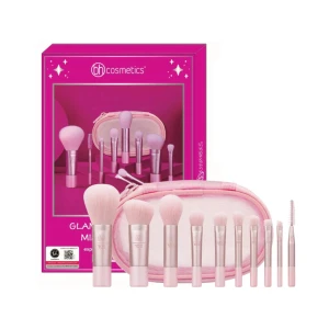 Bộ Cọ Trang Điểm 10 Cây Kèm Túi BH Cosmetics Glam On The Glow Mini Brush Set