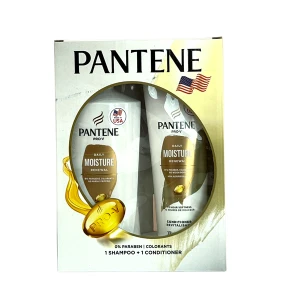 Bộ Dầu Gội & Dầu Xả Dưỡng Ẩm Phục Hồi Tóc Pantene Pro-V Daily Moisture Renewal Shampoo 700ml Conditioner 308ml