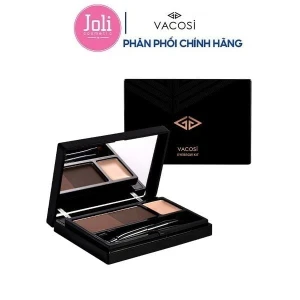 Bộ Kit Vẽ Mày Che Khuyết Điểm Vacosi VM08 Natural Studio Eyebrow Kit Powder Concealer 7.5g