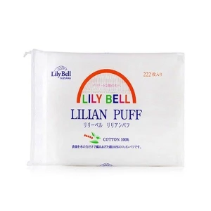 Bông Tẩy Trang LilyBell Lilian Puff Cotton 222 Miếng