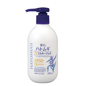 Gel Chống Nắng Cấp Ẩm Dưỡng Sáng Da Hatomugi UV Care & Moisturizing SPF50 /PA 250ml