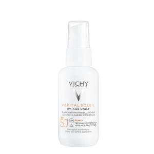Gel Chống Nắng Giảm Nếp Nhăn Vichy Capital Soleil UV Age Daily Anti Photo-Ageing Water Fluid SPF50 PA 40ml