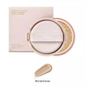 Lõi Phấn Nước Che Phủ Dưỡng Ẩm Huxley Secret Of Sahara Moist Cushion Own Attitude 3sand 12g