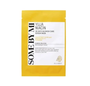 Mặt Nạ Dưỡng Trắng Sáng Da Some By Mi Yuja Niacin Serum Mask 25g
