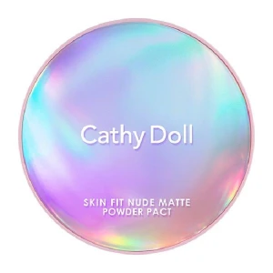 Phấn Nền Cathy Doll Mịn Lì Skin Fit Nude Matte Powder Pact SPF30 PA