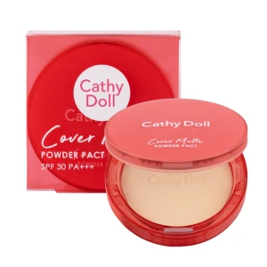 Phấn Nền Mịn Lì Cathy Doll Cover Matte Powder Pact SPF30 PA 12g