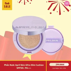 Phấn Nước April Skin Ultra Slim Cushion SPF50 PA