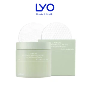 Bông tẩy tế bào chết Celimax Ji Woo Gae Heartleaf BHA Peeling Pad - 60 miếng