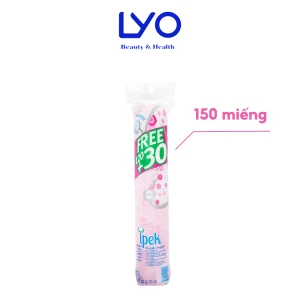 Bông tẩy trang ipek 150 miếng