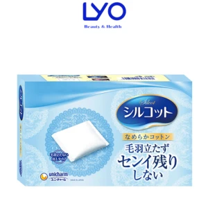 Bông tẩy trang Silcot 82 miếng/hộp