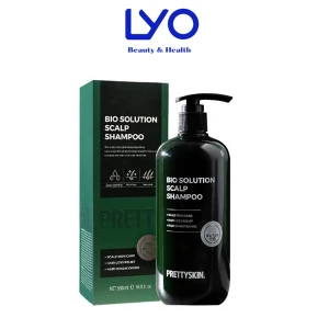 Dầu Gội Prettyskin Giảm Rụng Tóc & Hỗ Trợ Mọc Tóc Bio Solution Scalp Shampoo 500ml