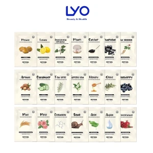 Hộp 10 miếng Mặt nạ dưỡng da PrettySkin Total Solution Essential Sheet Mask 23g x 10