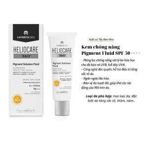 Kem Chống Nắng Heliocare 360 Pigment Solution Fuild 50 PA 50ml