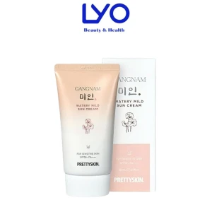 Kem Chống Nắng Prettyskin GangNam Watery Mild Sun Cream SPF50 PA Bảo vệ da & Giảm nhăn 50ml