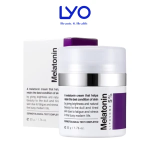 Kem Dưỡng Trắng Da Mờ Nám,Tàn Nhang, Chống Lão Hóa Maxclinic Time Return Melatonin Liposome 5% Cream 50g