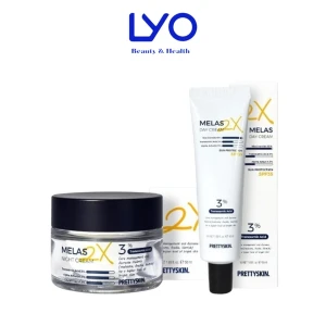 Kem Nám Melas 2X Prettyskin Dưỡng Trắng Da Mờ Thâm Nám Pretty skin 50ml