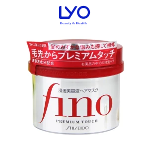 Kem ủ tóc Fino Shiseido giúp phục hồi tóc hư tổn khô xơ 230g