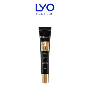 Lăn Trị Thâm Mắt Vàng Bergamo 24k Luxury Gold Làm Sáng Vùng Da Mắt 30ml