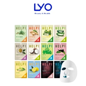 Mặt Nạ Bergamo Help Mask Pack Dưỡng Trắng, Cải Thiện Đàn Hồi Da & Cấp Ẩm Hàn Quốc 25ml