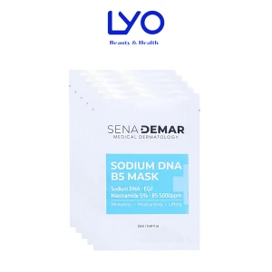 Mặt Nạ Cấp Ẩm, Dưỡng Da Căng Bóng, Trắng Mịn SenaDemar Sodium DNA B5 Mask Hàn Quốc 25ml/miếng