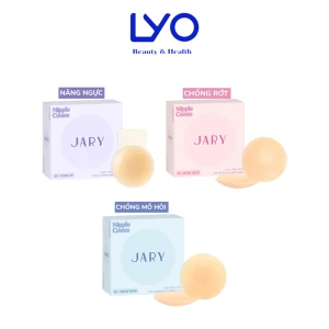 Miếng Dán Silicone Cao Cấp Giúp Nâng Ngực, Chống Rớt, Chống Mồ Hôi Jary Nipple Covers Hàn Quốc
