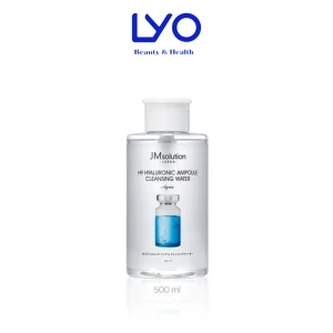 Nước Tẩy Trang JMsolution Hyaluronic Acid Hyaluronic Ampoule Cleansing Water Mọi Loại Da 500ml