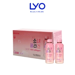 Nước Uống Bổ Sung Collagen Làm Đẹp Da Girl Collagen 1000mg Hộp 10 Chai x 100ml