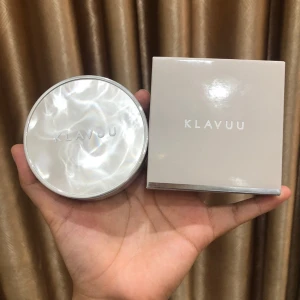 Phấn Nước Ngọc Trai Klavuu Xám Cushion Hàn Quốc 15g SPF50